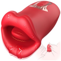 tongue licking clitoral vibrator