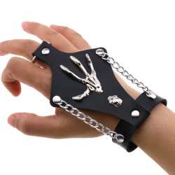 skull claw wrist bracelet