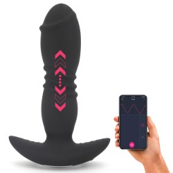 thrusting anal dildo app control