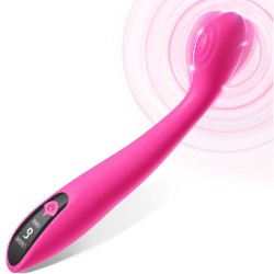 finger liked g spot vibrato with lcd